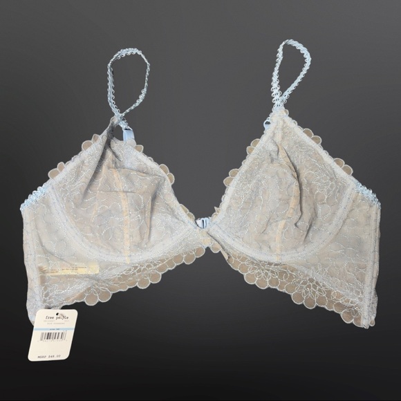 Free People Other - Free People Blue Hydrandea Bra - Size 36C